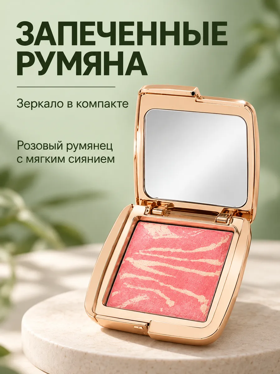 Румяна для лица с мягким сиянием